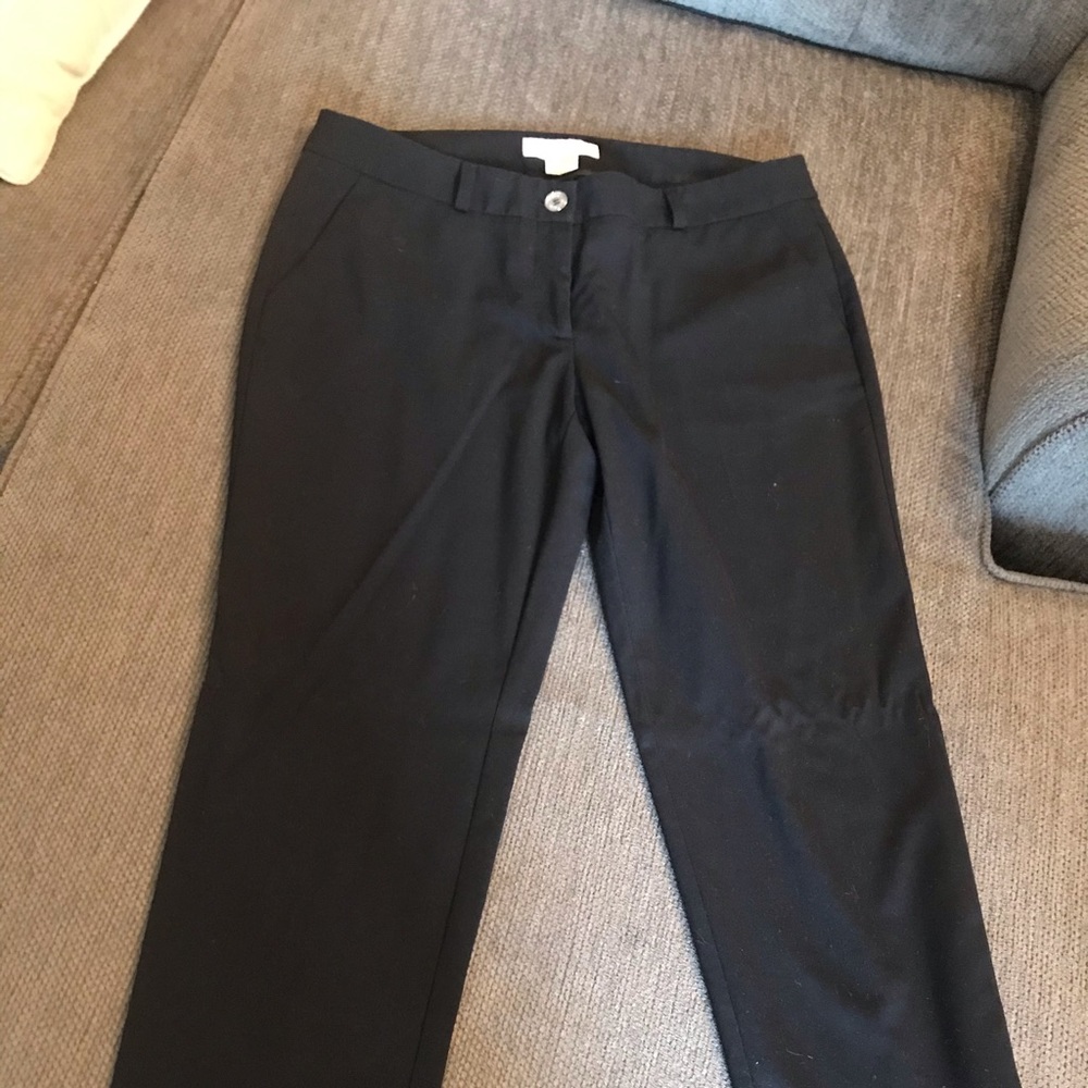 Michael Kors black ankle dress pants